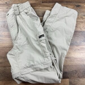 Columbia GRT Women's Hiking Convertible Pants Shorts Color Beige Size‎ S Hike